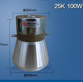 ステンレス鋼の圧電気の超音波トランスデューサー センサー100W 25K