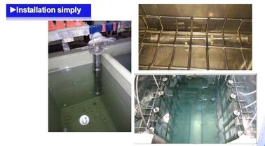 液体の処置の超音波発電機およびトランスデューサーのステンレス鋼材料
