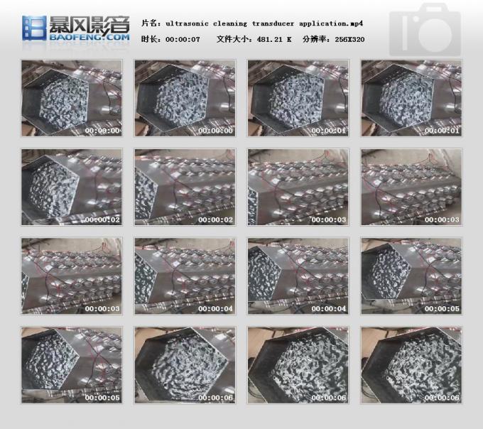 クリーニング タンクにとどまる安定した超音波清浄のトランスデューサー