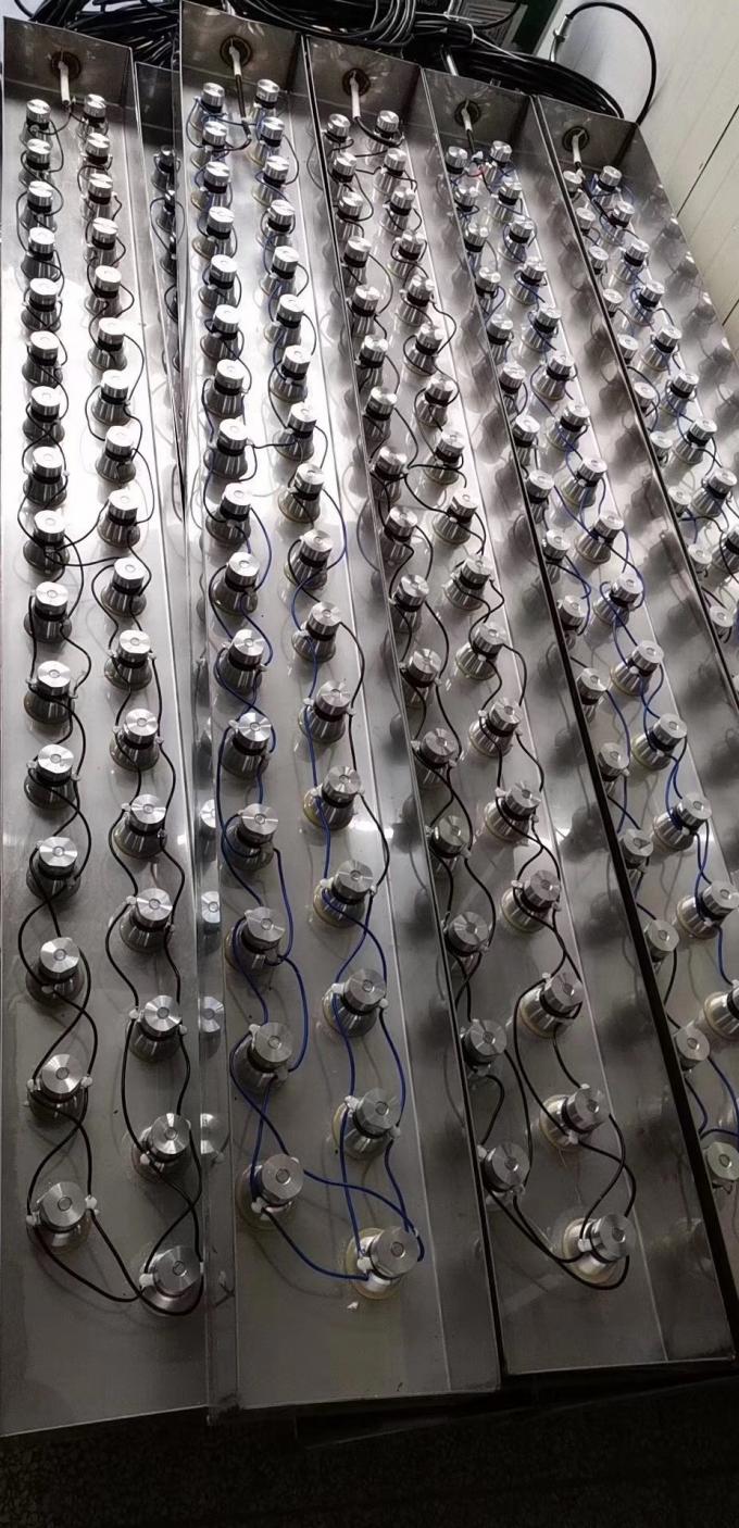 クリーニングの圧電気の超音波トランスデューサー アルミニウム材料100W力