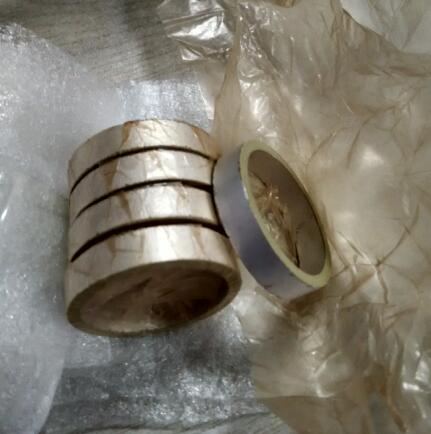 管およびリング形のPiezo陶磁器の版2の電極によってカスタマイズされるサイズの高性能