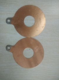 銅の電極の圧電気の超音波トランスデューサー 50x17x0.25-0.35mm